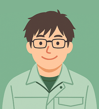 顔写真風のイラスト